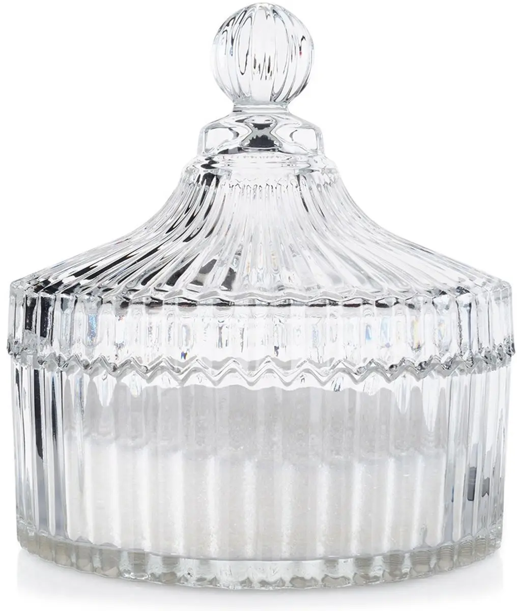 Alpina Glazen Pot met Deksel 500ml