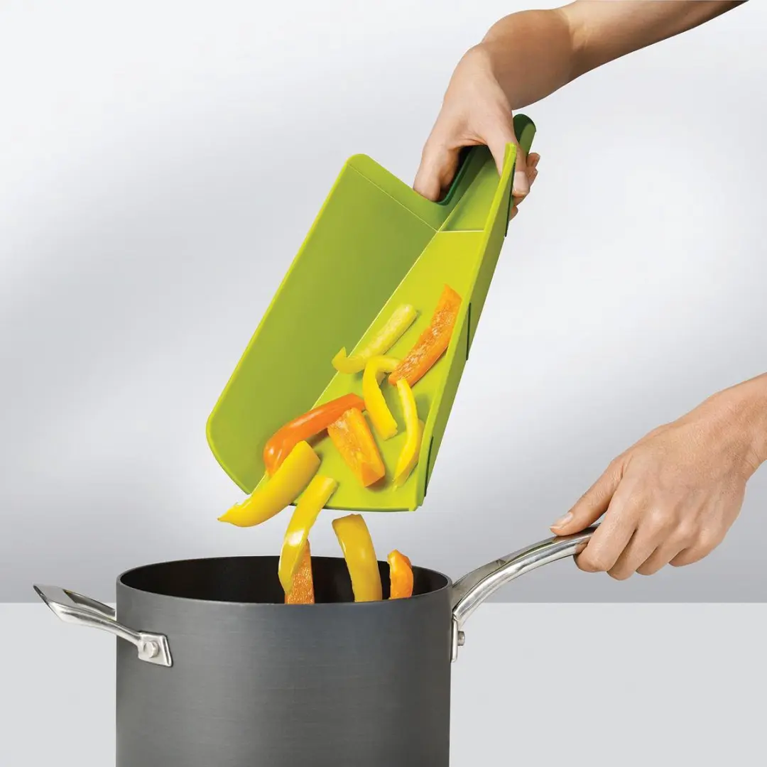 Joseph Joseph Chop2Pot Snijplank - Opvouwbaar Groen
