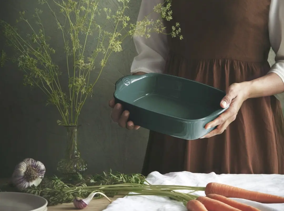 Emile Henry E-box Ovenschaal 4.45L - Groen