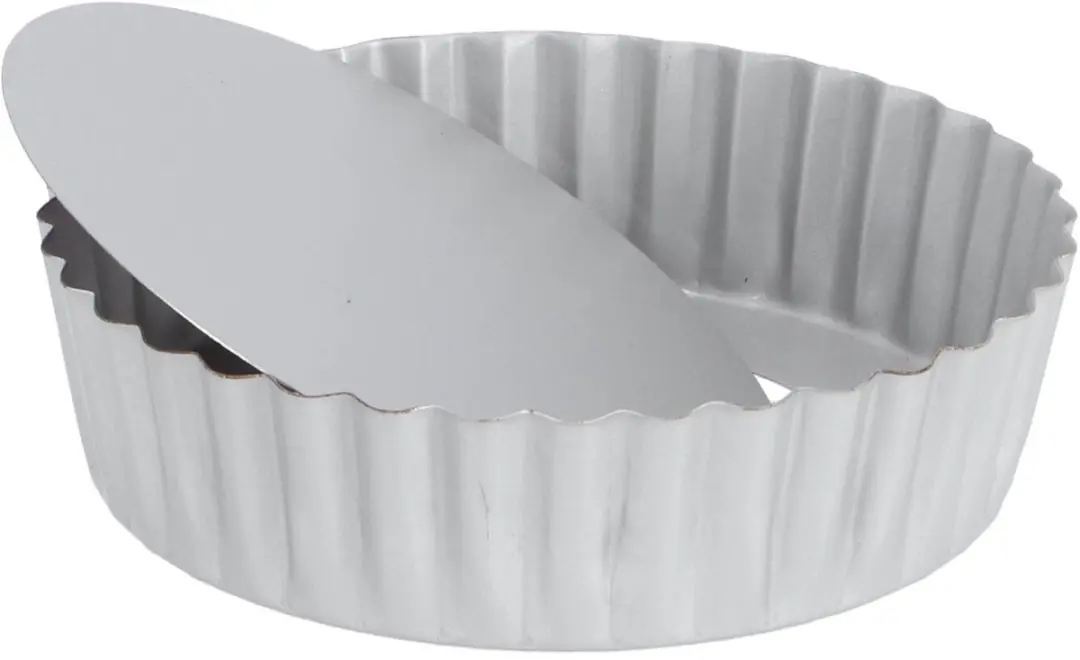 Patisse Quichevorm 15cm - Losse bodem - Zilver