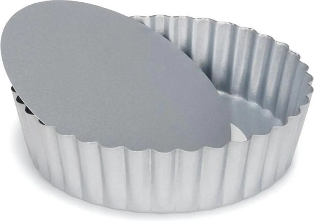 Patisse Quichevorm 15cm - Losse bodem - Zilver - afbeelding 6 van 6
