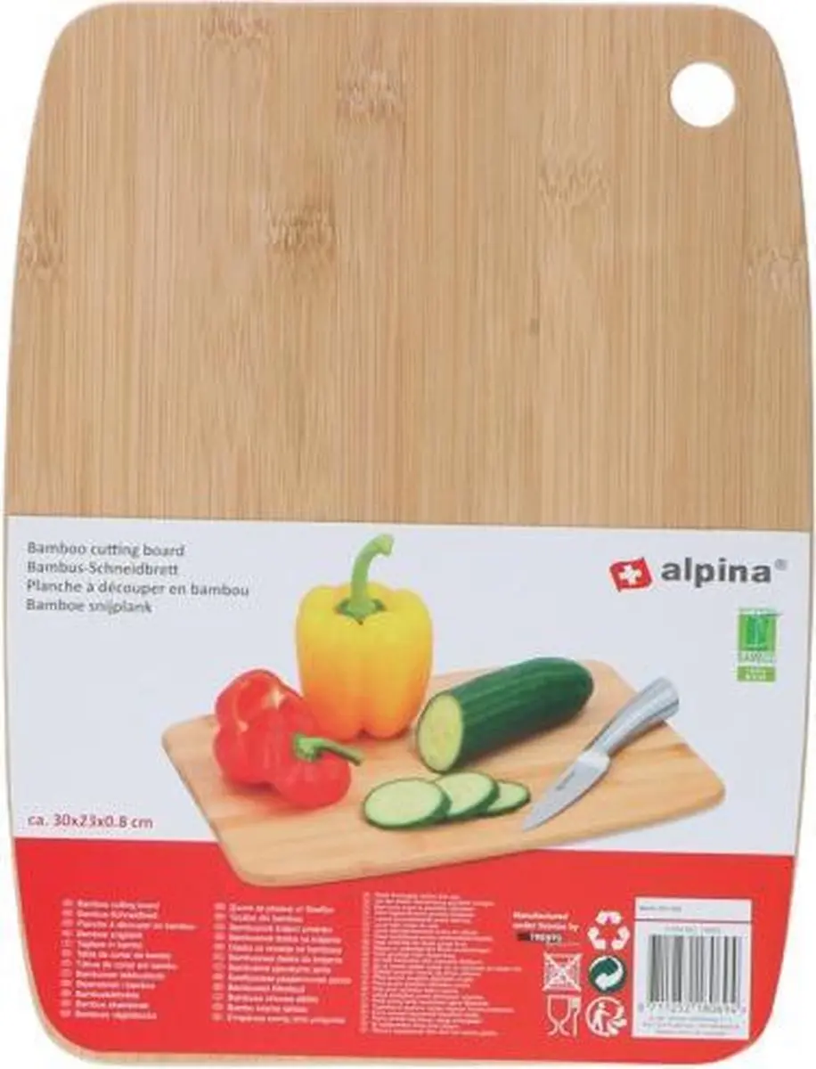 Alpina Bamboe Snijplank 38x28cm