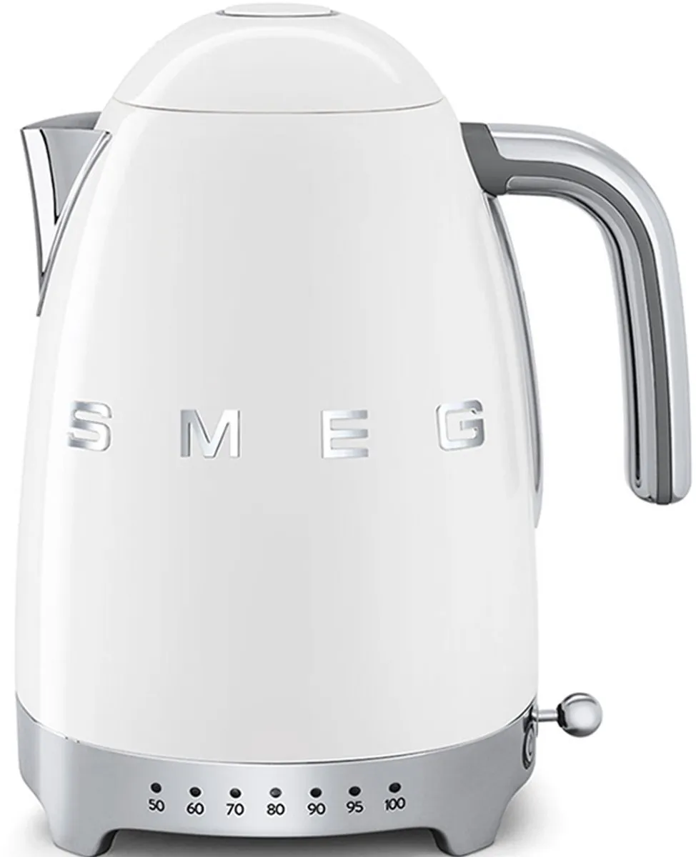 Smeg KLF04WHEU Waterkoker 1,7L - 7 Temperaturen - Wit - afbeelding 6 van 6