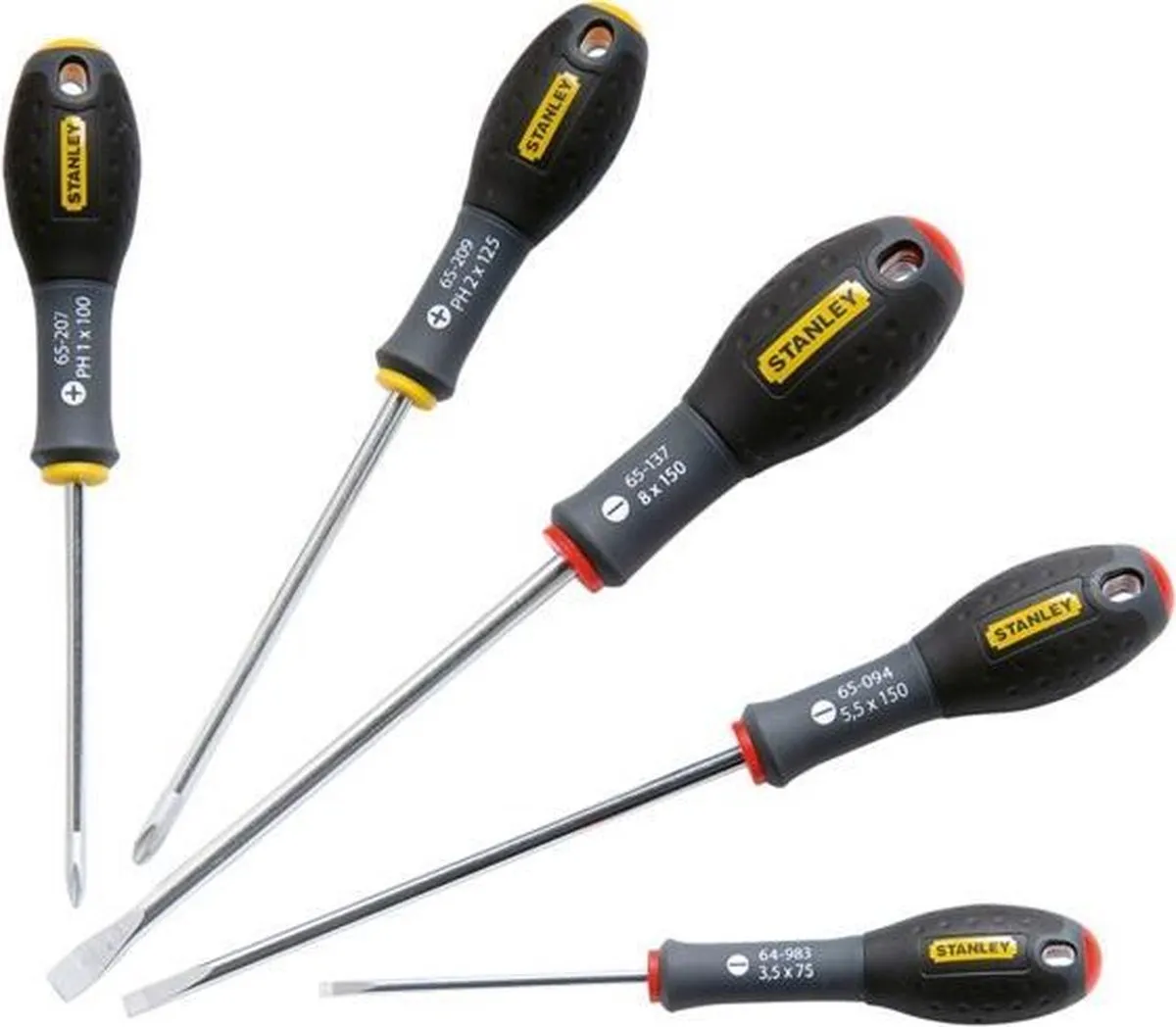 Stanley FatMax 5-delige Schroevendraaierset - 5 Stuks