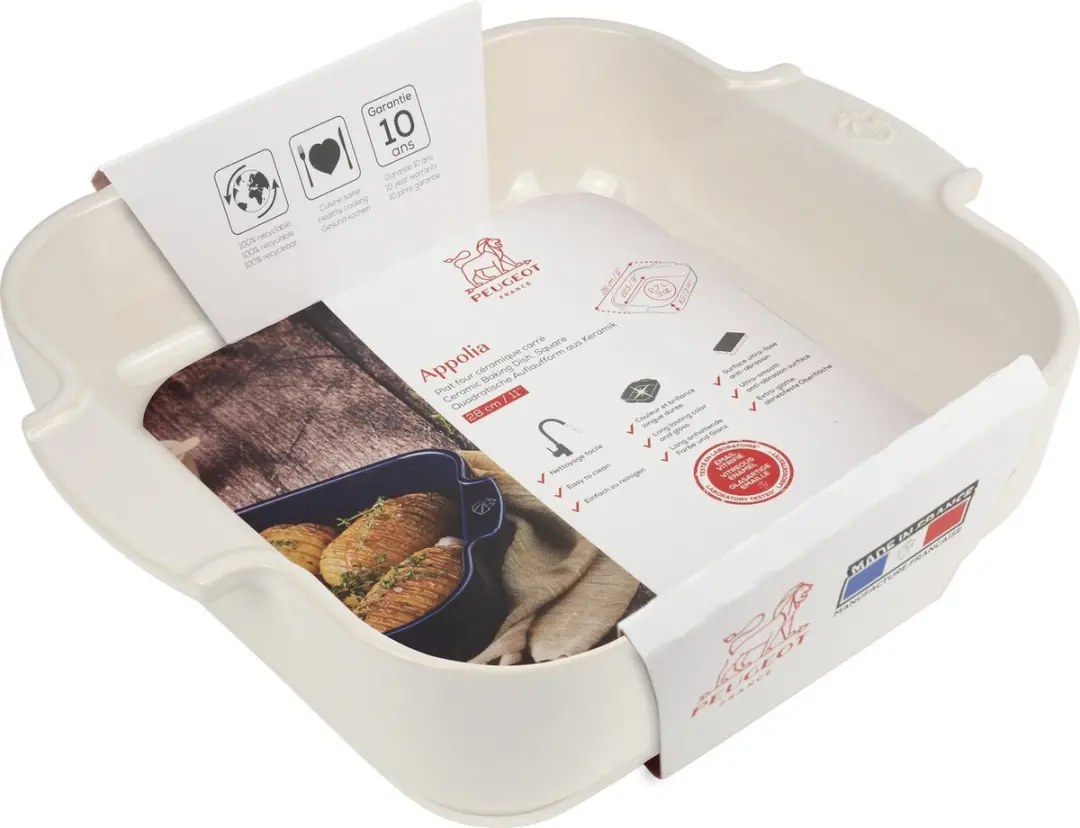 Peugeot Appolia Ovenschaal 28cm - 2.7L - Ecru - afbeelding 2 van 6