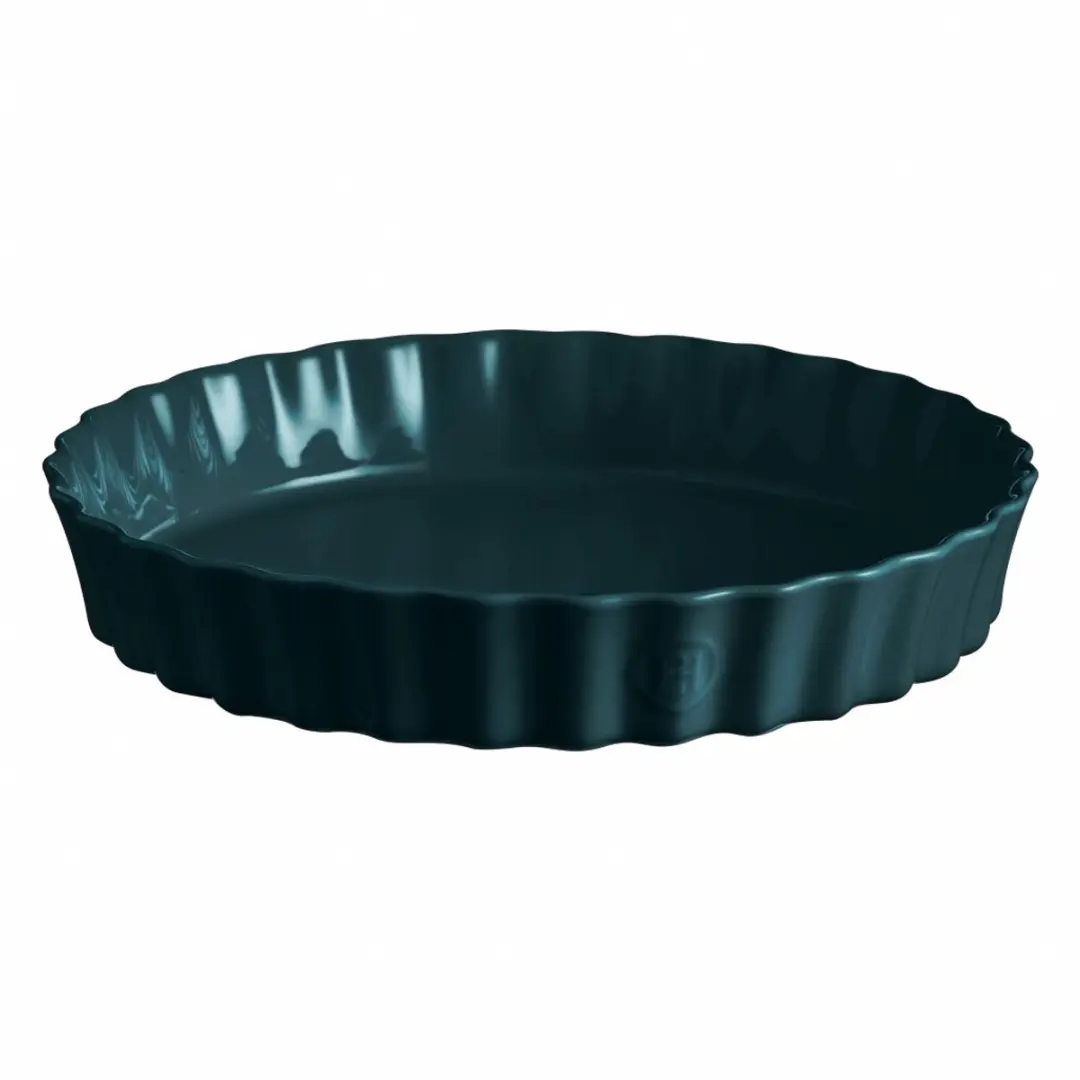 Emile Henry Belle-Ile Taartvorm 32cm - Blauw