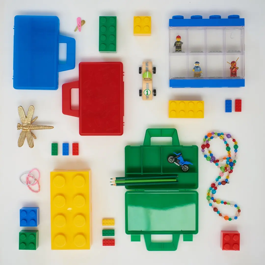 LEGO Opbergbox Mini Brick 8 - Geel