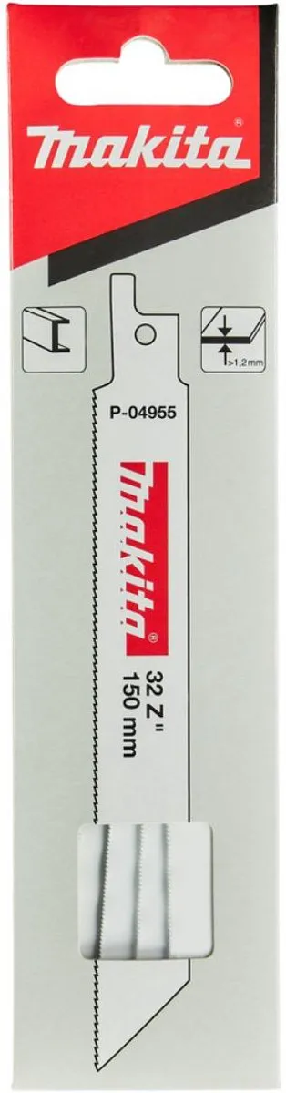 Makita P-04955 Reciprozaagblad Metaal