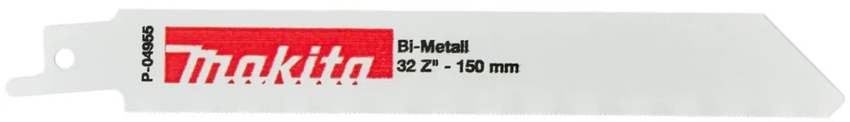 Makita P-04955 Reciprozaagblad Metaal