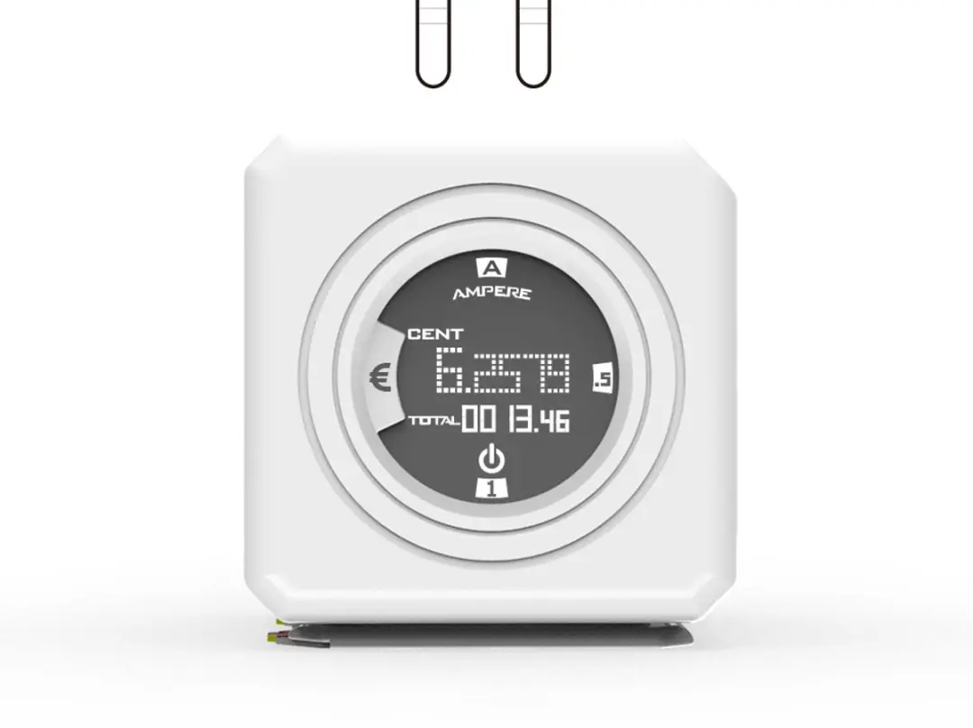 Allocacoc PowerCube Extended Monitor 1.5mm² - 4 Stopcontacten 3680W - Wit