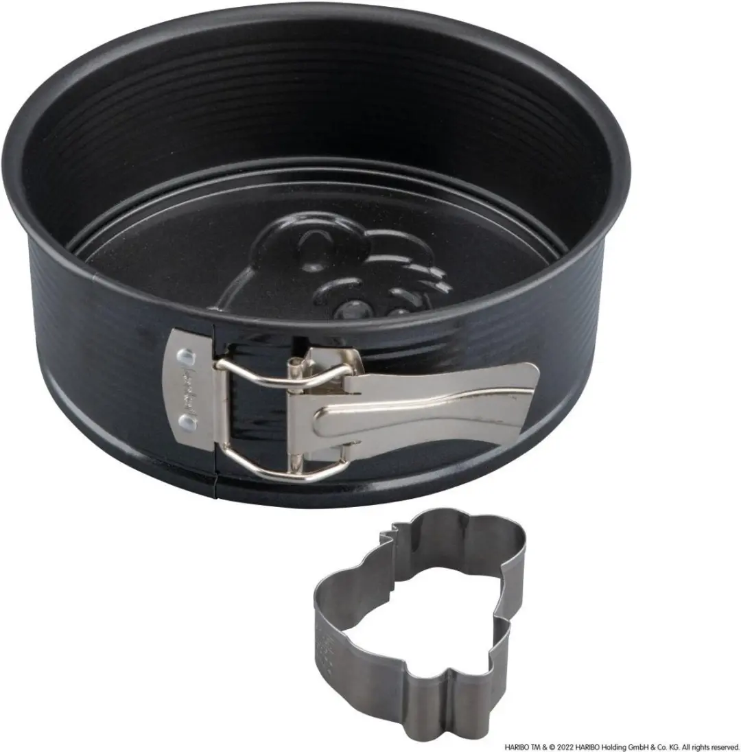 Zenker Springvorm 18cm met uitsteker - Zwart