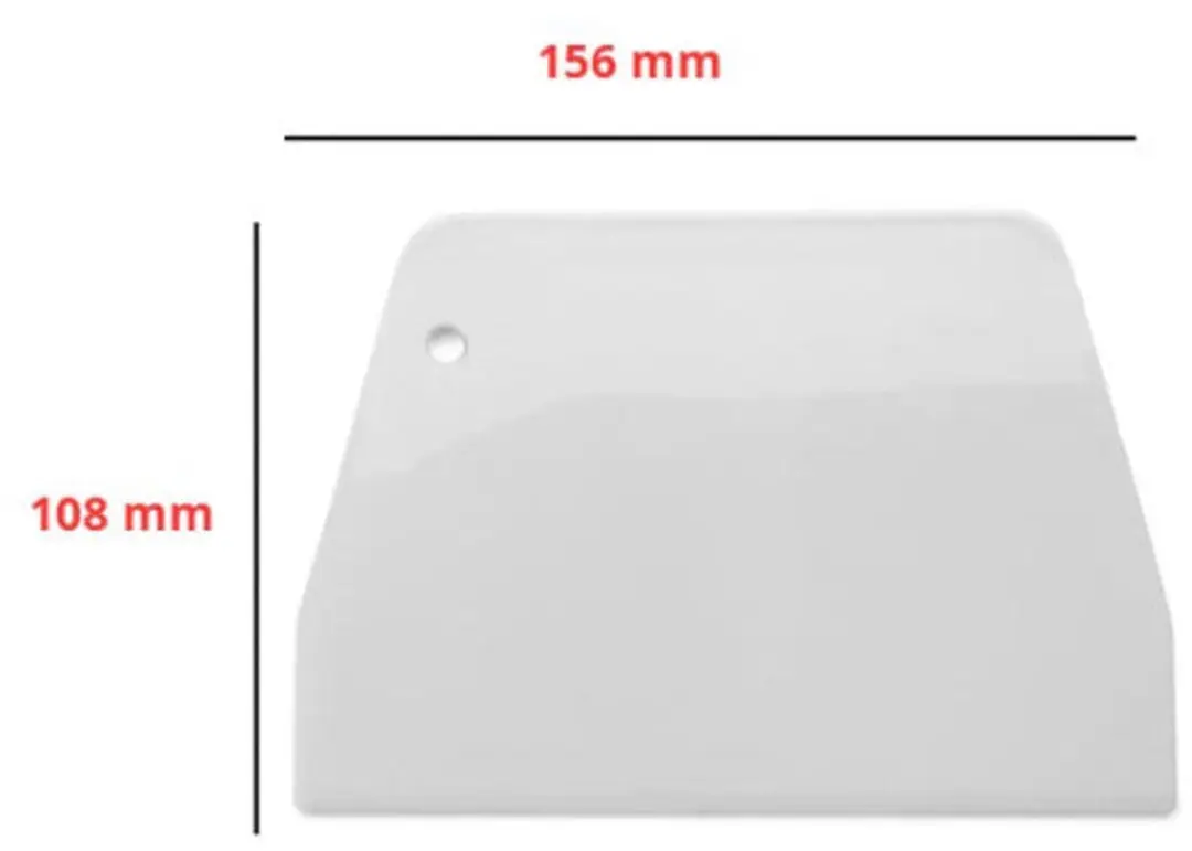 Lacor Deegschraper Wit - 156x108mm