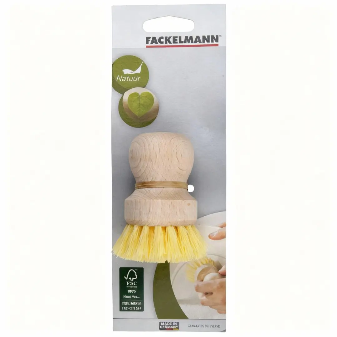 Fackelmann Houten Afwasborstel - Bruin