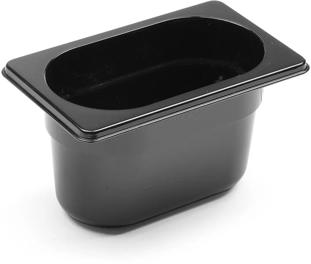 HENDI GN1 Gastronorm Container 1L - Zwart