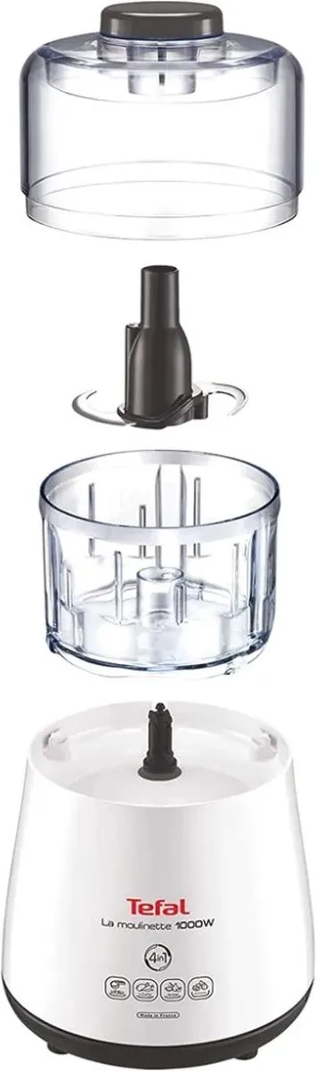 Tefal La Moulinette DPA 130 Hakmolen 1000W - 300ml - Wit