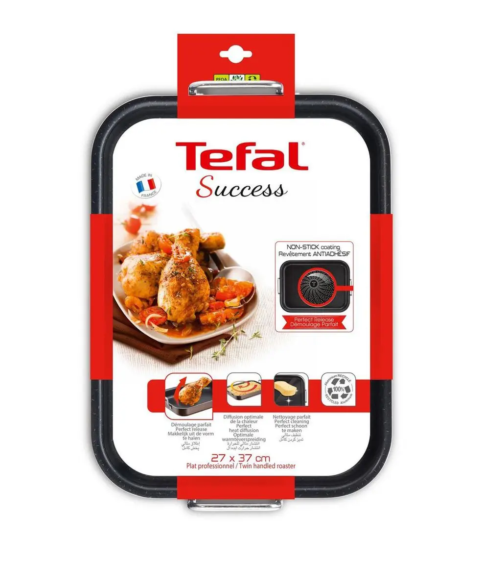 Tefal Success Ovenware Braadschotel 27x37cm - Non-stick - Kleurenmix