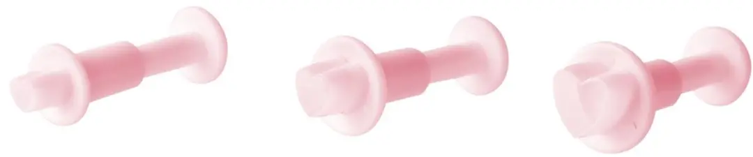 Zenker Candy Set Hartvormige Suikerpasta-uitsteekvormen