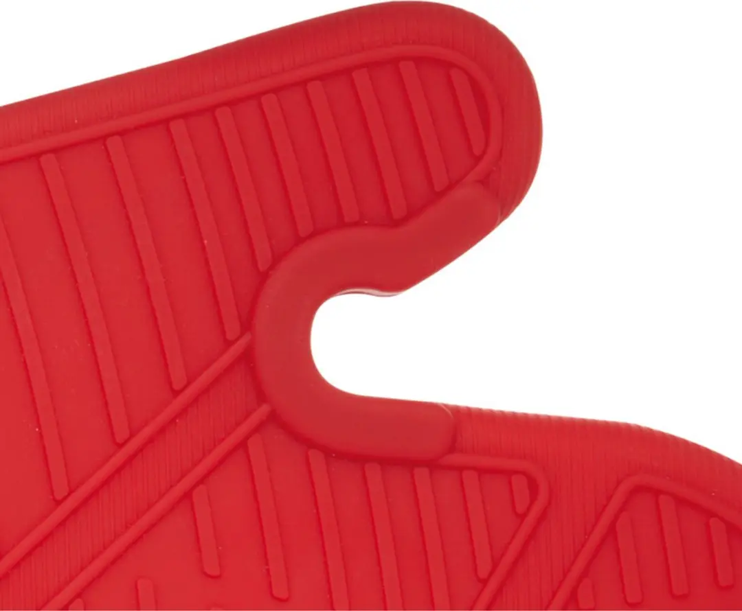 Masterclass Ovenwant Siliconen/Katoen Rood/Zwart