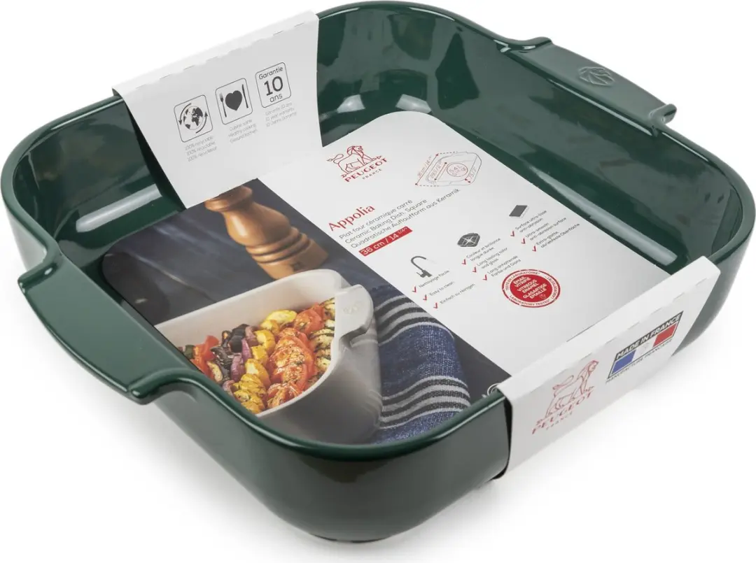 Peugeot Appolia Ovenschaal 36cm - Bosgroen