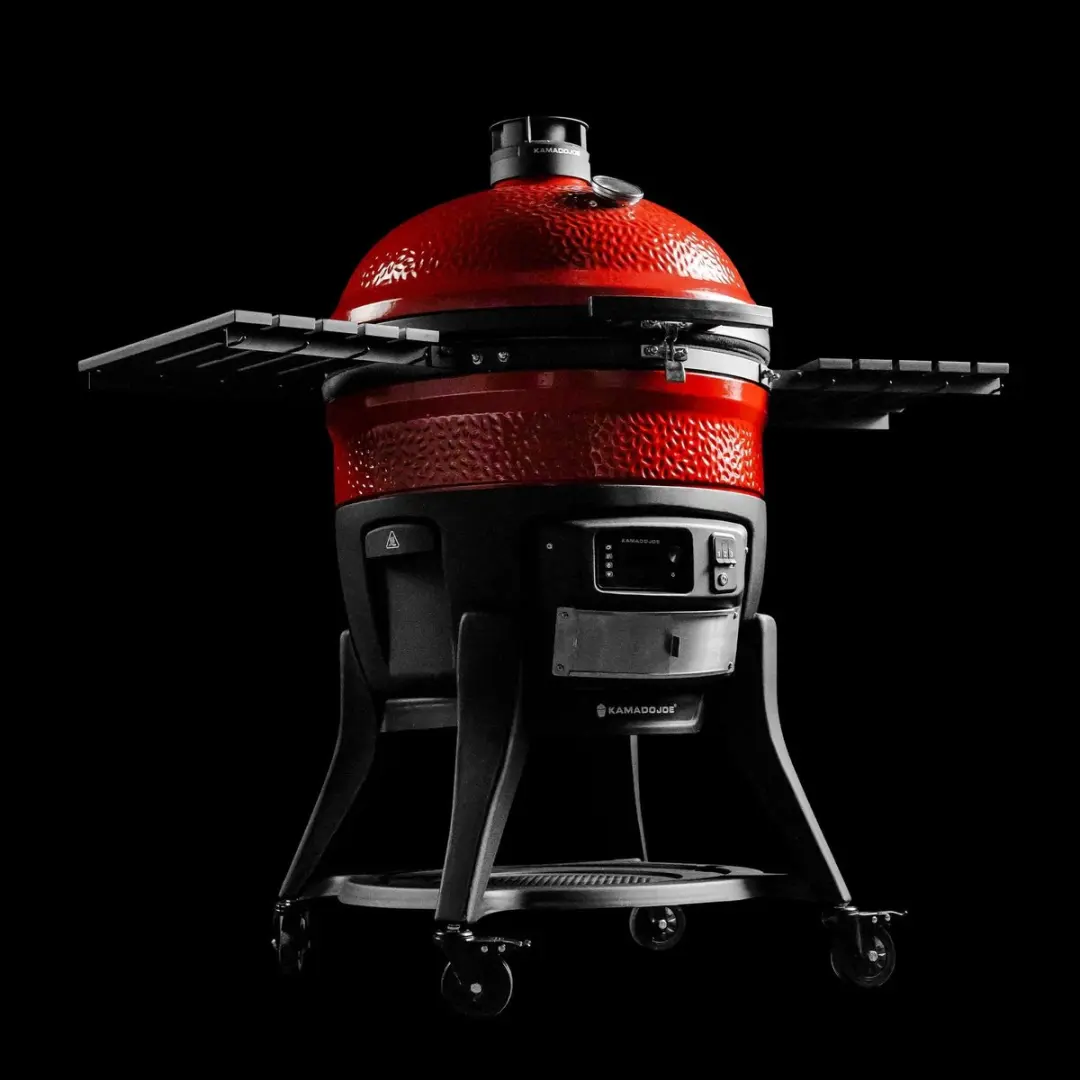 Kamado Joe Big Joe Konnected Joe - 61cm - Zwart/Rood
