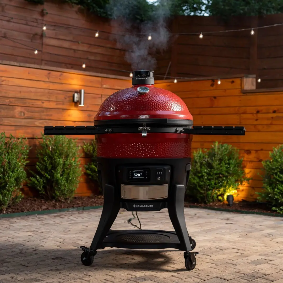 Kamado Joe Big Joe Konnected Joe - 61cm - Zwart/Rood