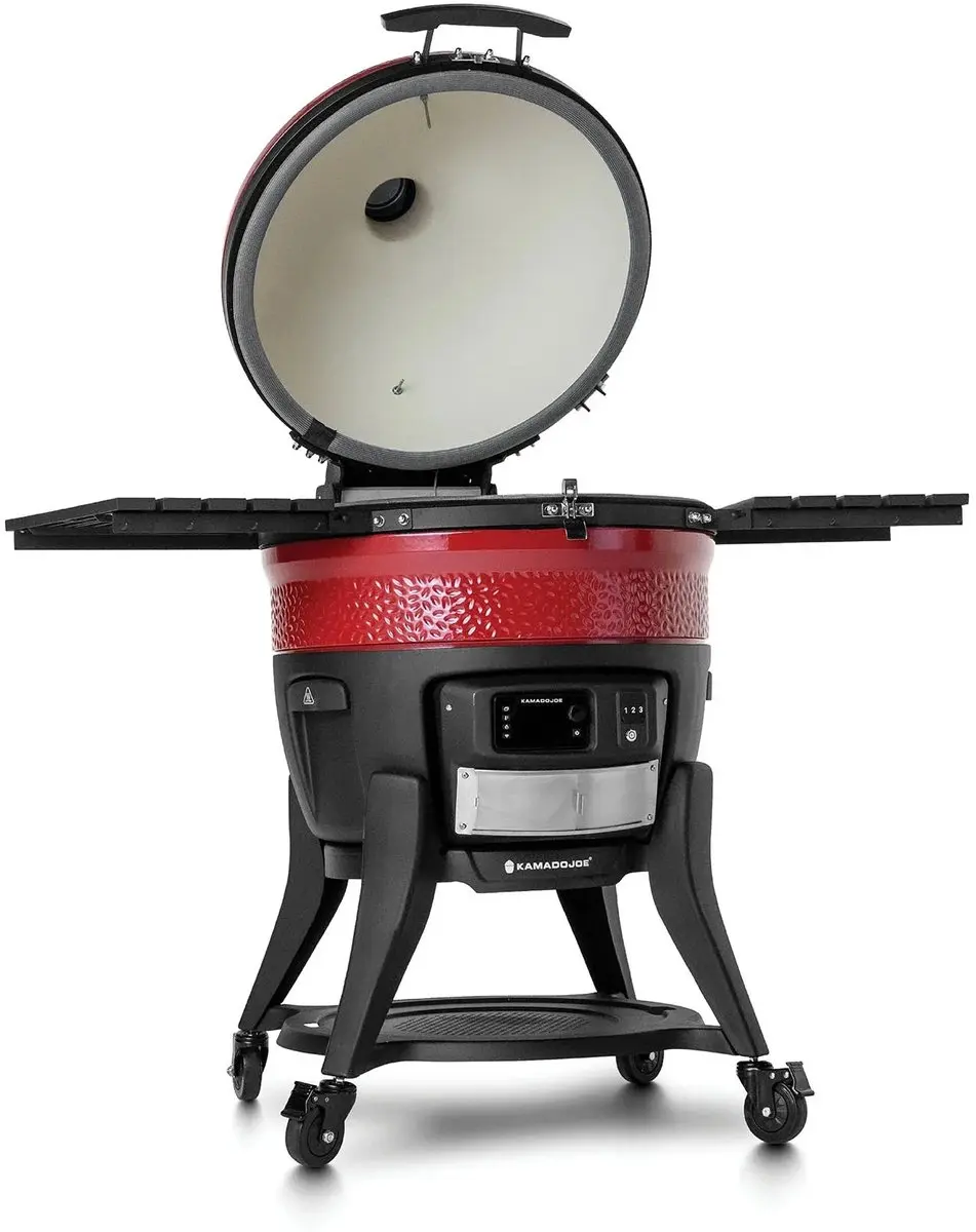 Kamado Joe Big Joe Konnected Joe - 61cm - Zwart/Rood