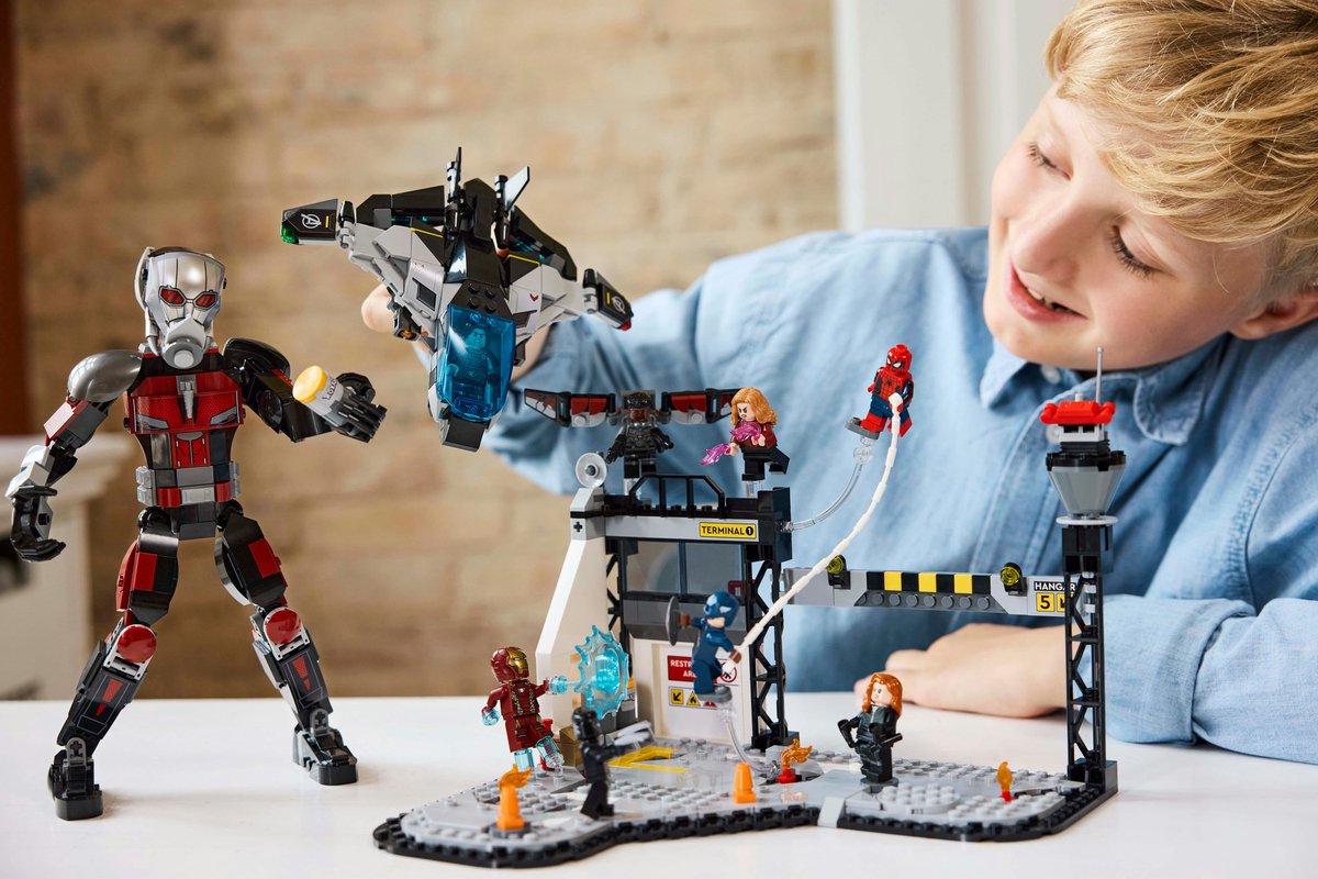 LEGO Marvel Captain America: Civil War actiescène - 76314