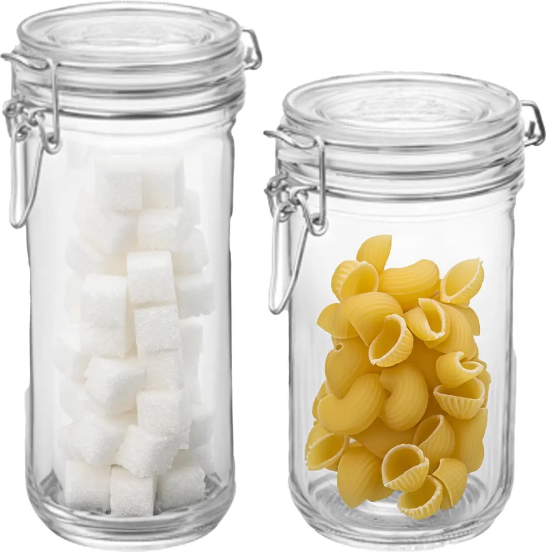 Bormioli Rocco Weckpotten Set 2 Stuks - 1L & 0,75L