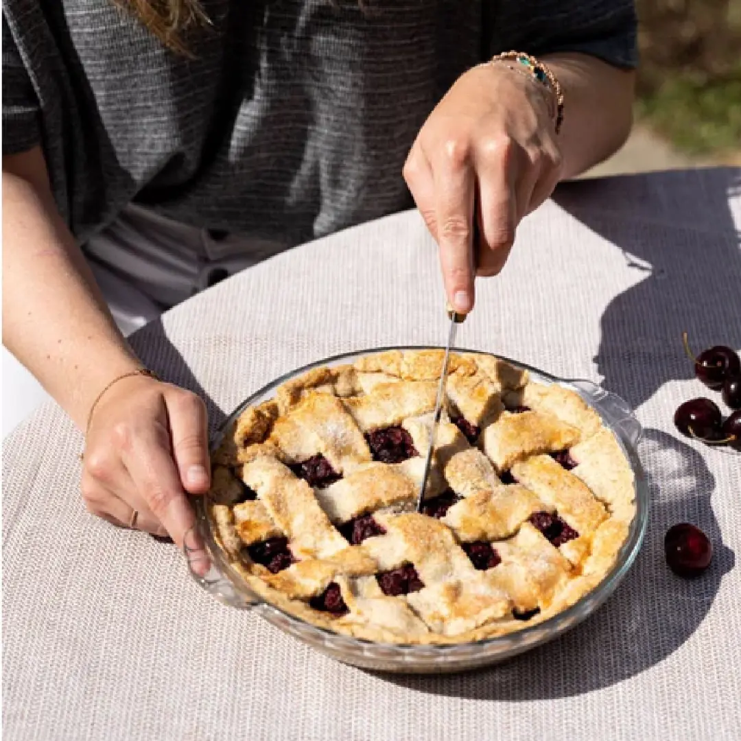 PYREX Iconic's Taartvorm Ø21cm - Borosilicaatglas - Transparant