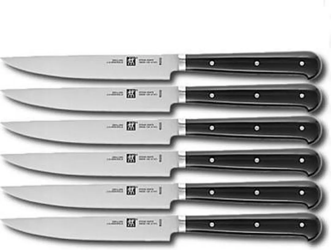 Zwilling Matteo Thun Steakmessenset 6-delig - Zwart