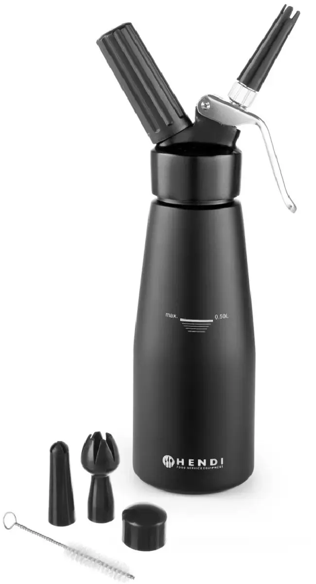 Hendi Slagroomapparaat 0,5L