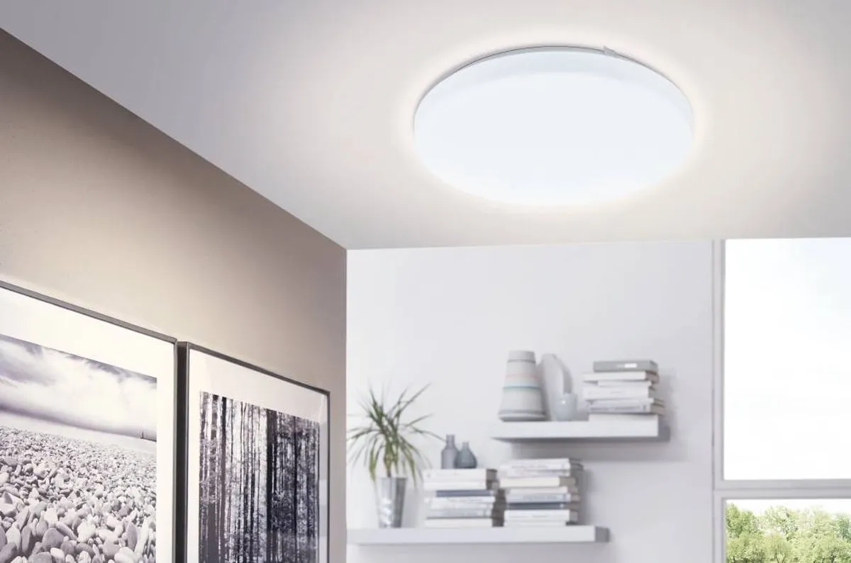 Eglo Frania Plafondlamp LED 33cm - Wit