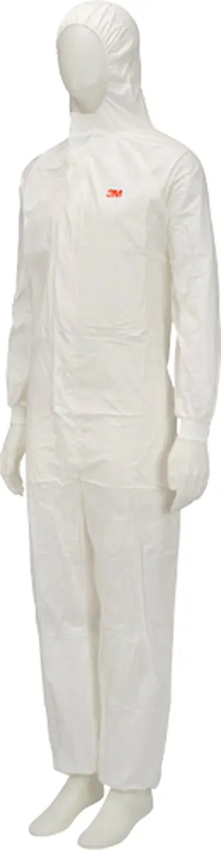 3M 4545 BICO PE Antistatische Overall - L - Wit