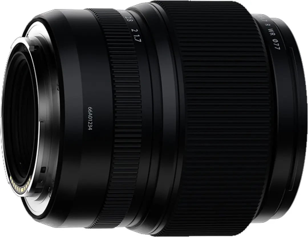 Fujifilm GF 80mm F1.7 R WR Portretlens - 77mm - Zwart