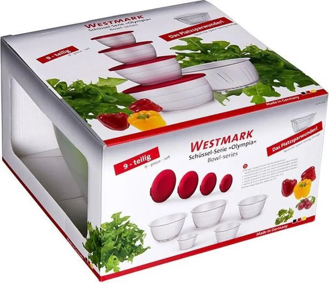 Westmark Opbergdoos Olympia Groen - 9 Stuks