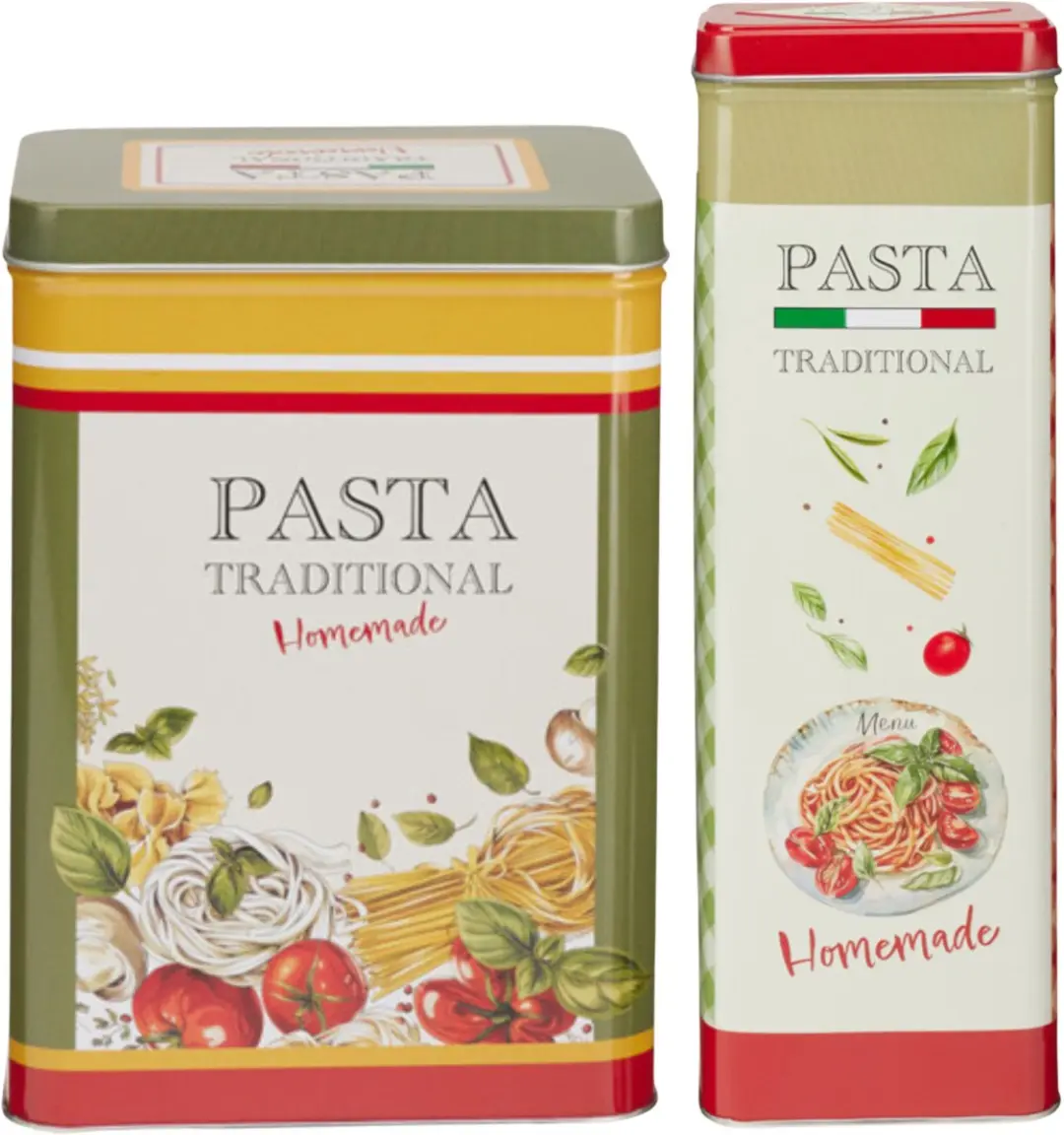 Excellent Houseware Nostalgia Pasta Bewaarblik