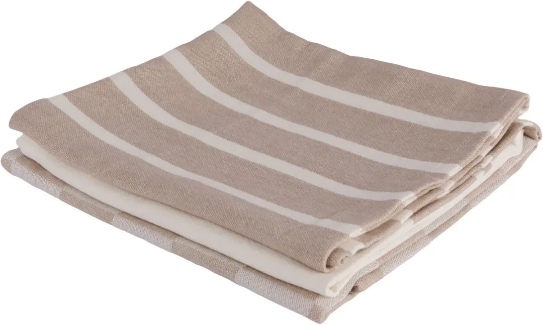 Cosy&Trendy Theedoek Stoff Sand - 3 Stuks 50x70cm
