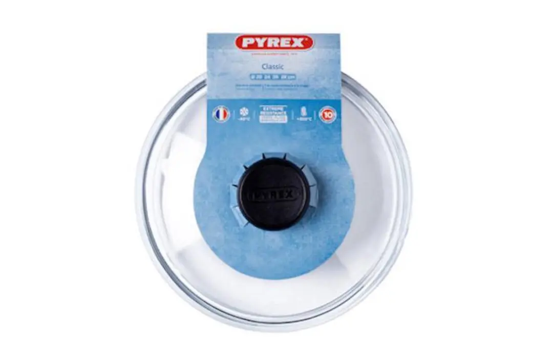 PYREX Classic Deksel Ø20cm - Borosilicaatglas - Transparant