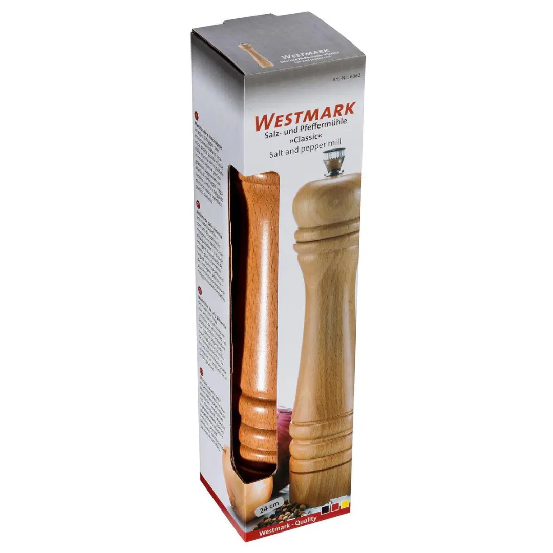Westmark Keramische Peper- en Zoutmolen 63622260 - Beukenhout