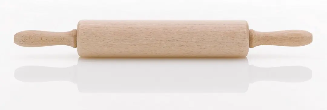 Kela Maribor Deegroller 42x5,5cm - Hout - Bruin