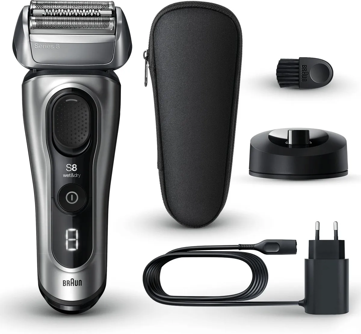 Braun Series 8 8517s Elektrisch Scheerapparaat - Zilver