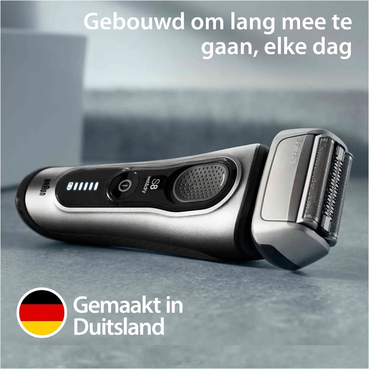 Braun Series 8 8517s Elektrisch Scheerapparaat - Zilver - afbeelding 6 van 6