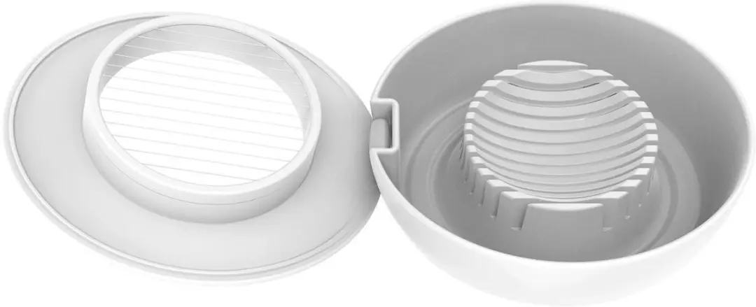 Fiskars Functional Form Eiersnijder - Wit/Oranje