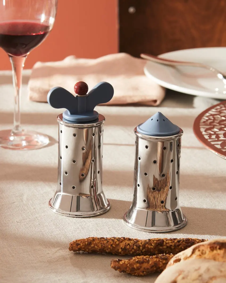 Alessi Michael Graves Zoutstrooier - Zwart