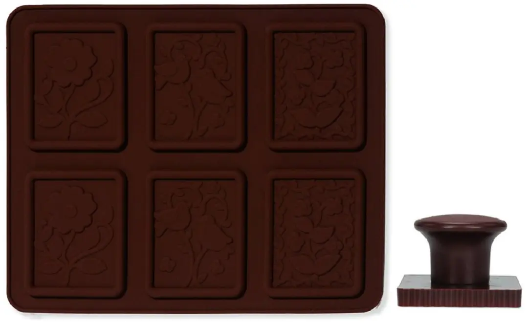 Patisse Koekjeskit Chocolade Siliconen 2-delig
