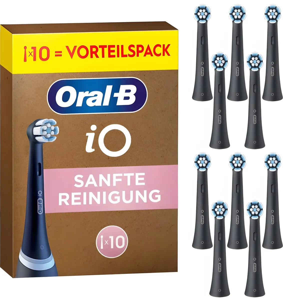 Oral-B iO Gentle Clean Opzetborstels 10 Stuks