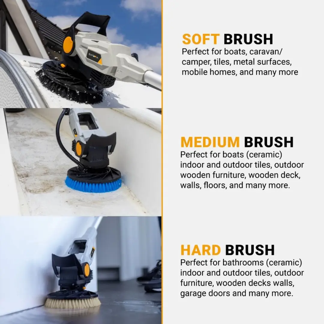 Batavia Twin Brush Complete Borstelset - 4 Stuks