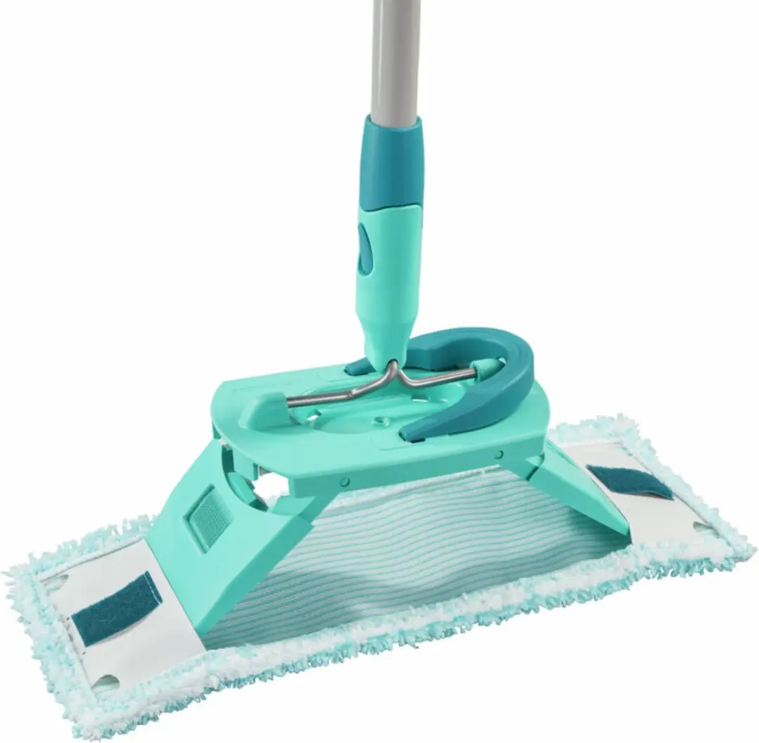 Leifheit Clean Twist M Ergo & Power Clean Overtrek 33cm - Turquoise/Wit