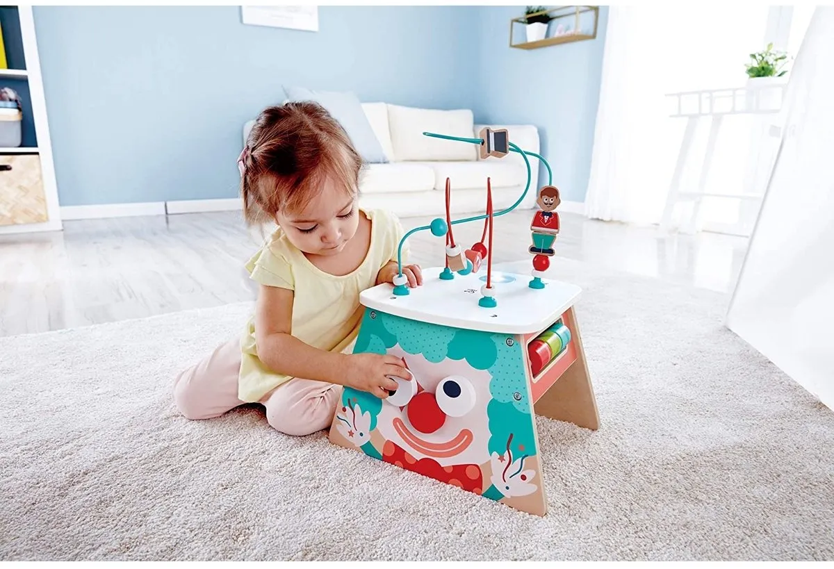 Hape Zirkus Activiteitswürfel - 3x AAA - Veelkleurig