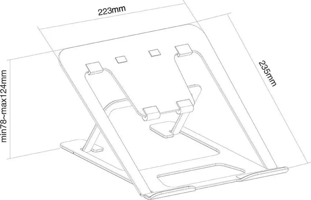 Neomounts NSLS085 Laptopstand - Grijs